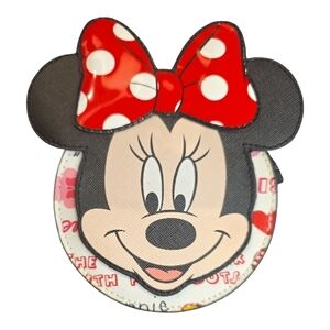 NWOT Disney Minnie Mouse Coin Pouch - Red, Black, White